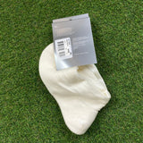 Vintage Nike Comfy Socks White