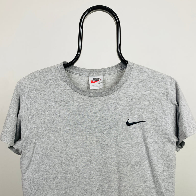 Vintage Nike T-Shirt Grey Small