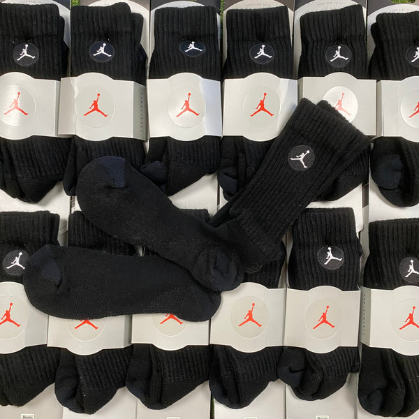 Vintage Nike Air Jordan Socks Black