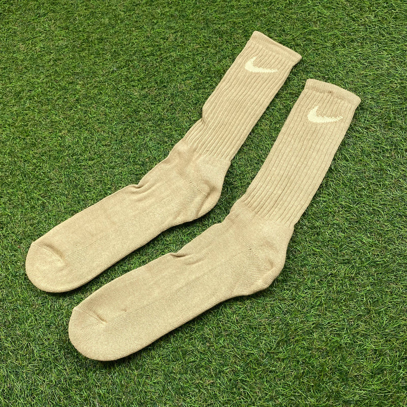 Vintage Nike Socks Brown