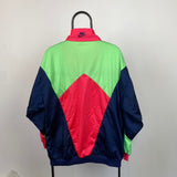 Vintage Nike Windbreaker Track Windbreaker Jacket Pink XL