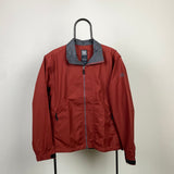 Vintage Nike ACG Waterproof Windbreaker Jacket Red Medium