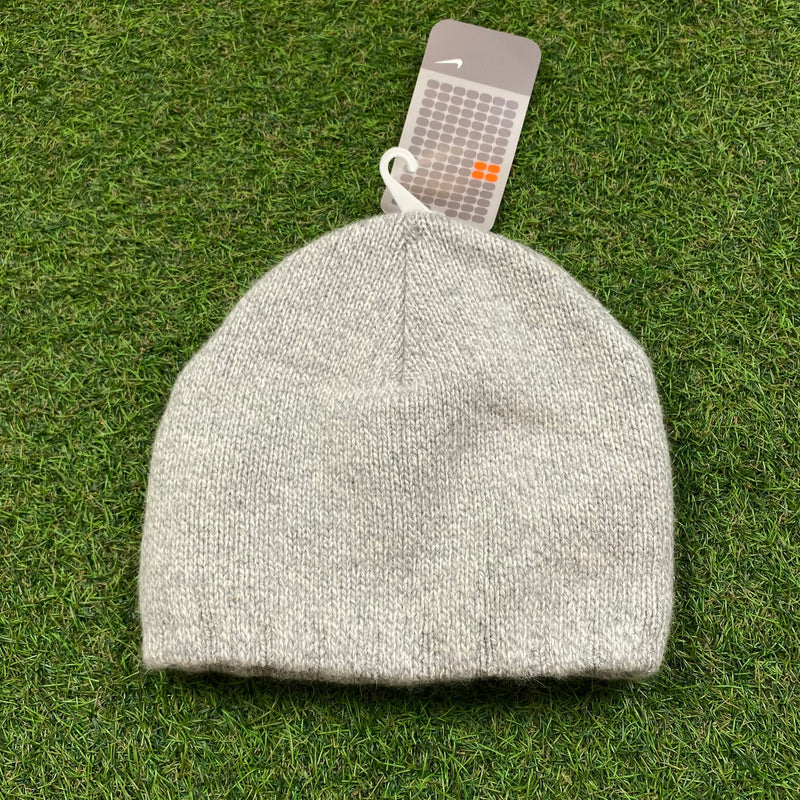 Vintage Nike Air Beanie Hat Grey