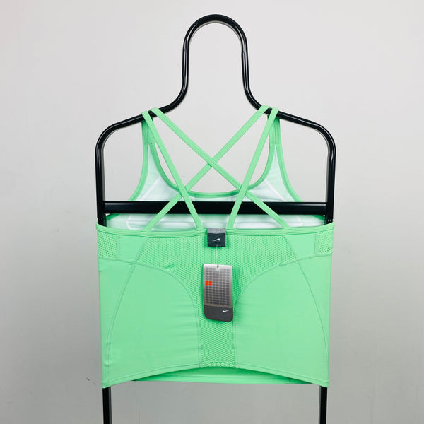 Vintage Nike ACG Gym Bra Vest T-Shirt Green Medium