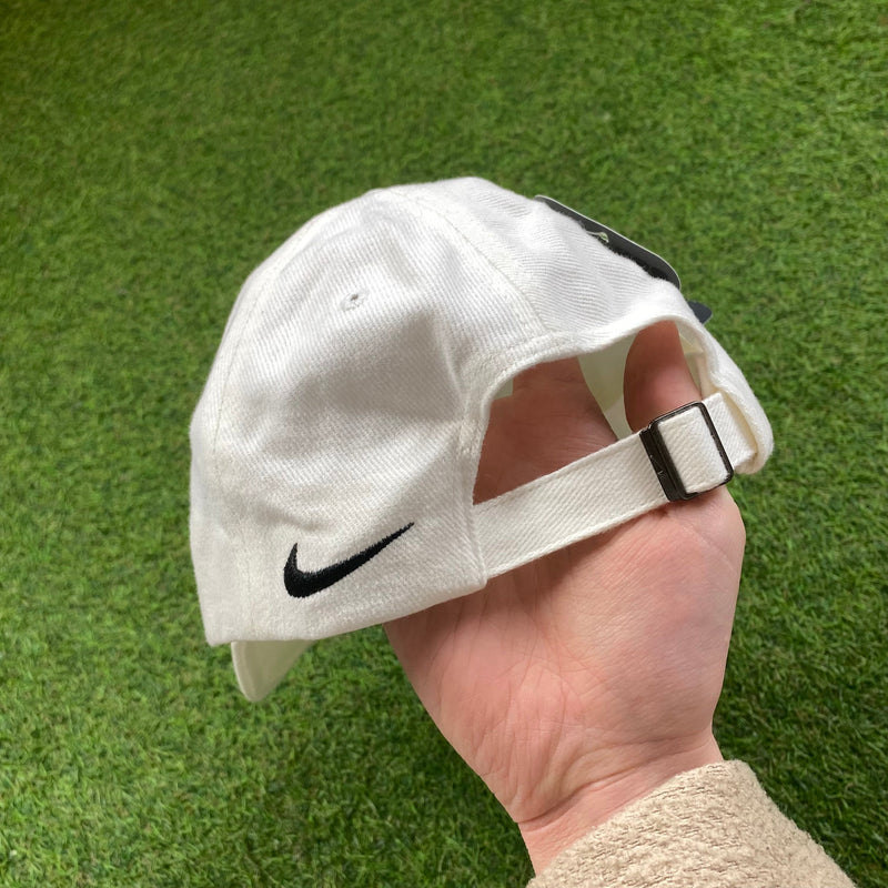 Vintage Nike Tennis Tour Hat White