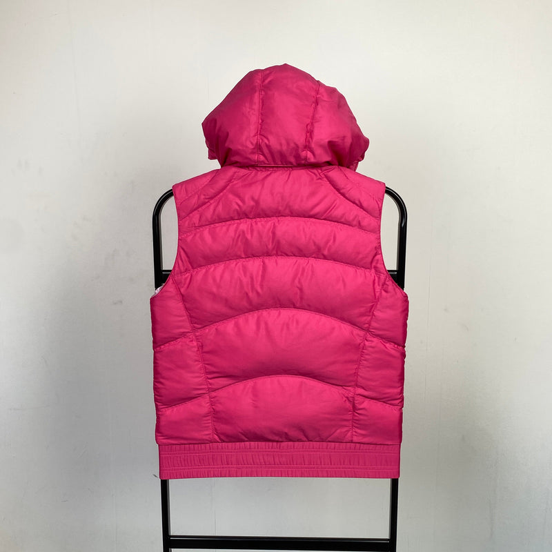 Vintage Nike Puffer Gilet Jacket Pink XS