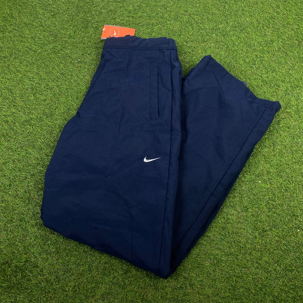 Vintage Nike Joggers Blue Small