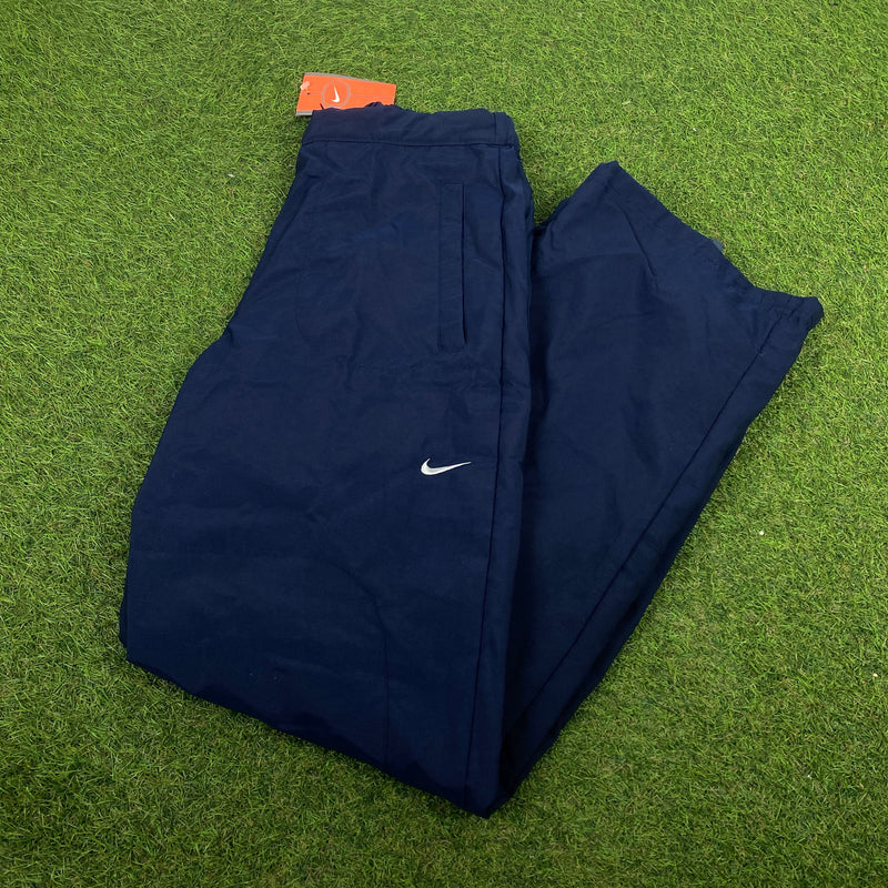 Vintage Nike Joggers Blue Small