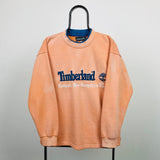 Retro Timberland Sweatshirt Orange Small