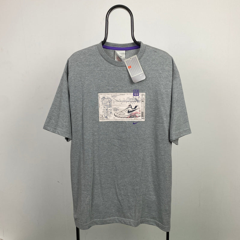 Vintage Nike Air Max 180 T-Shirt Grey XXL