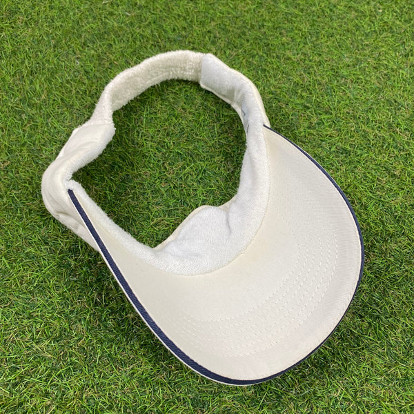 Vintage Nike Visor Hat White