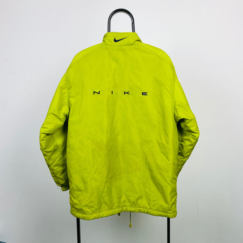 Vintage Nike Coat Puffer Jacket Green Small