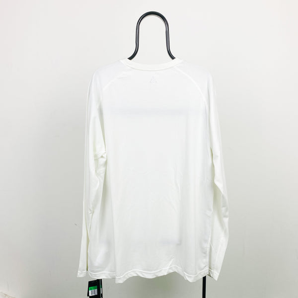 Vintage Nike ACG Baselayer Long Sleeve T-Shirt White XL