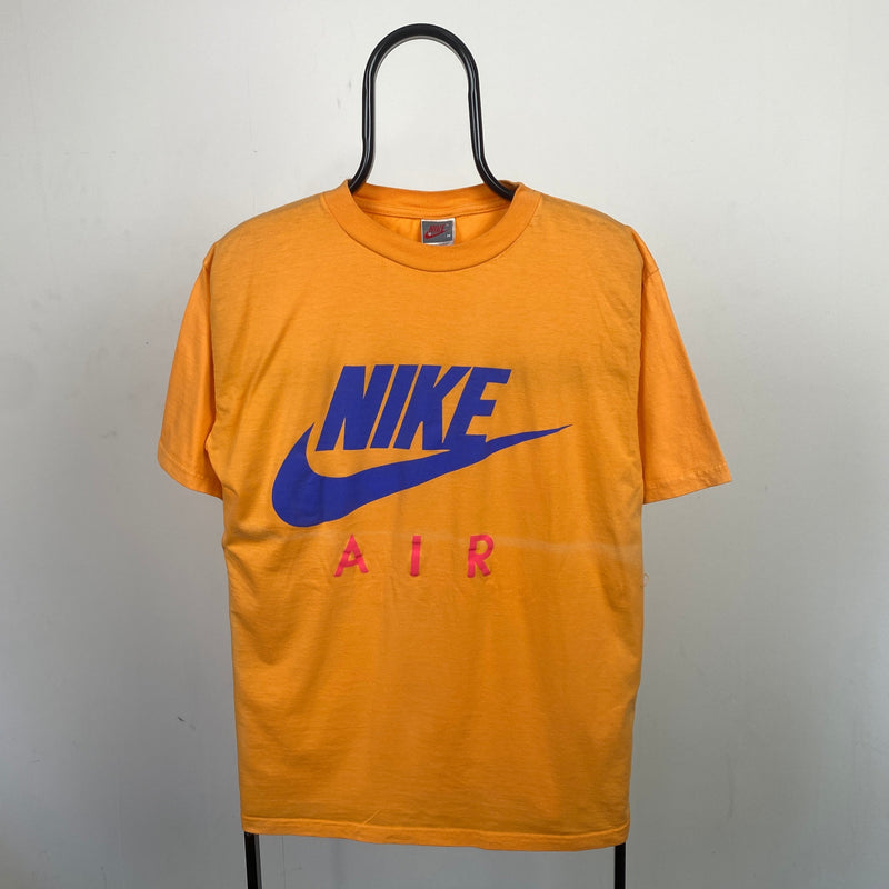 Vintage Nike Air T-Shirt Orange Medium