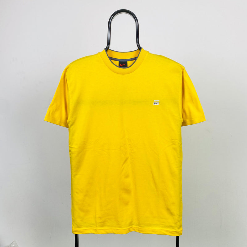 Vintage Nike T-Shirt Yellow Small