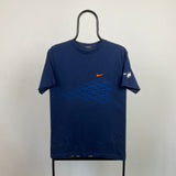 Vintage Nike Bowerman T-Shirt Blue XS