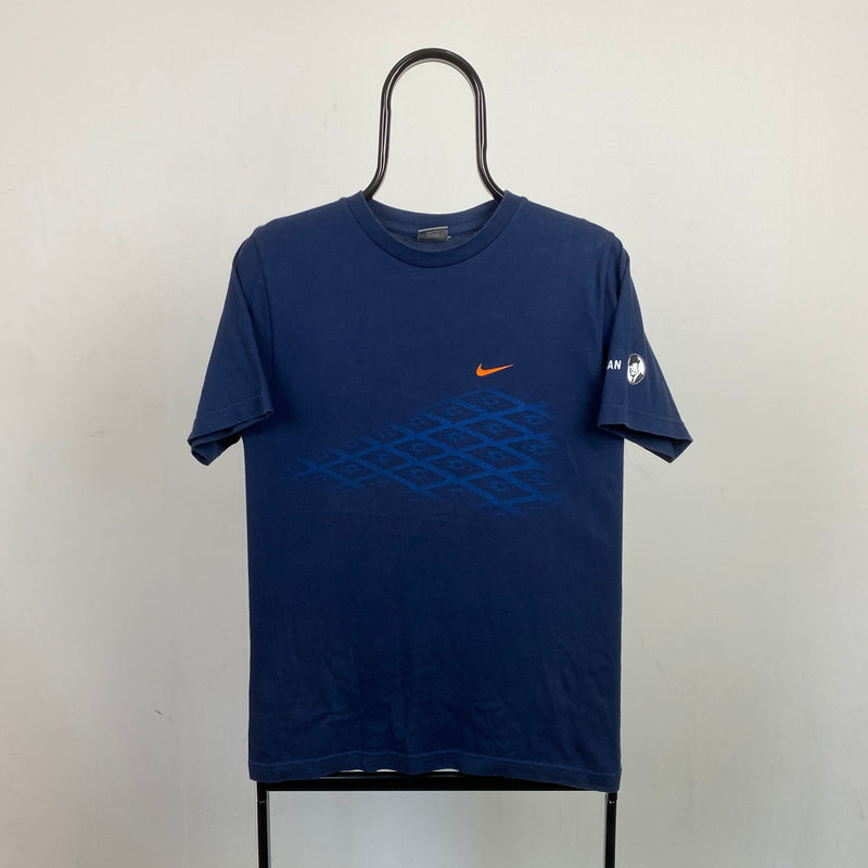 Vintage Nike Bowerman T-Shirt Blue XS