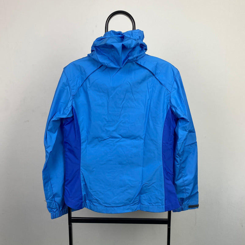 Vintage Nike ACG Waterproof Windbreaker Jacket Blue Small