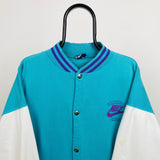 Vintage Nike Varsity Jacket Blue XL