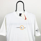 Vintage Nike Tour De France T-Shirt White Medium