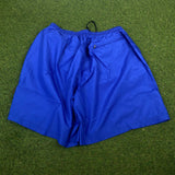 Vintage Nike Nylon Shorts Blue XL