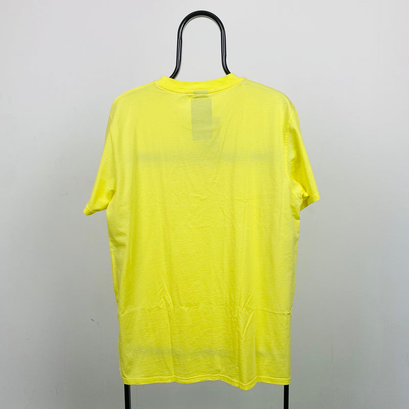 Vintage Nike International T-Shirt Yellow Large