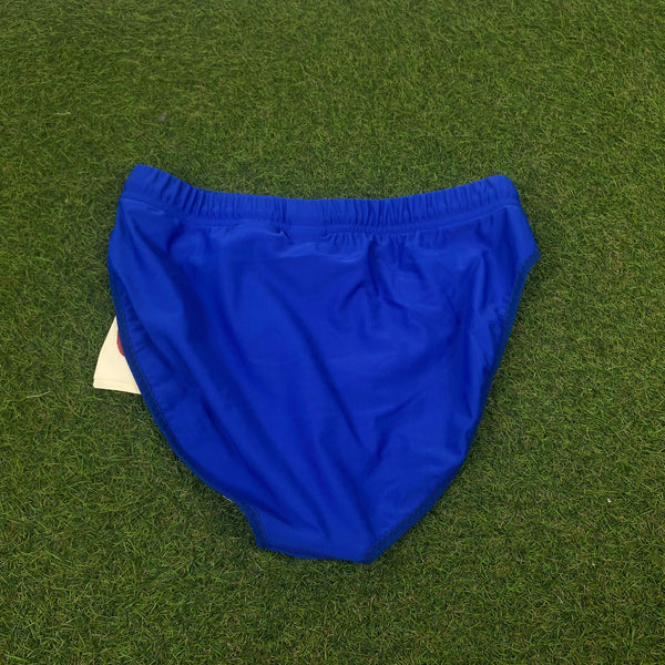 Vintage Nike Nylon Sprinter Shorts Blue XL