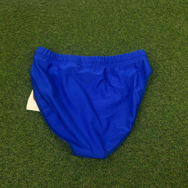 Vintage Nike Nylon Sprinter Shorts Blue XL