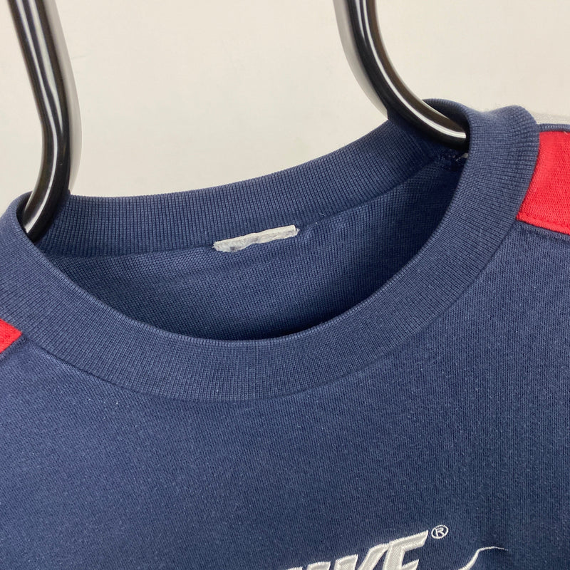 Vintage Nike Air Sweatshirt Blue XL