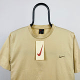 Vintage Nike T-Shirt Brown Small