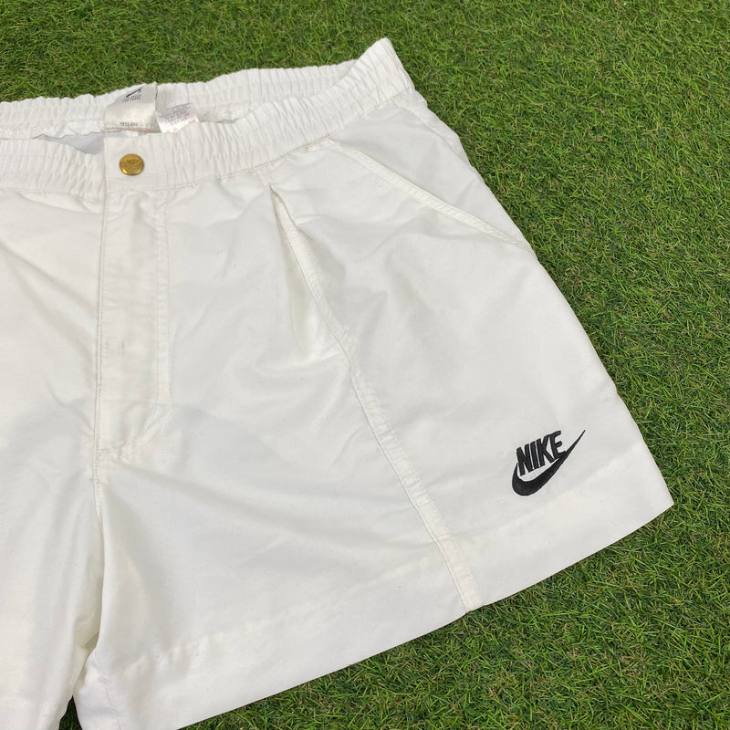 Vintage Nike Tennis Shorts White Small