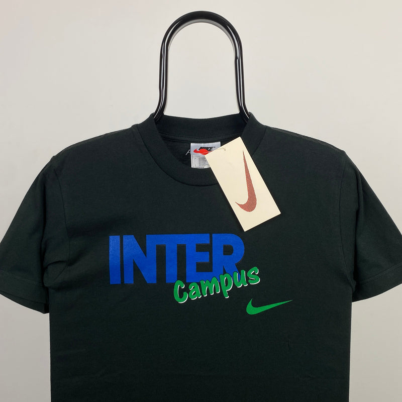 Vintage Nike Inter Milan T-Shirt Black XS