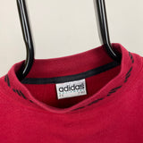 Vintage Adidas Equipment Sweatshirt Red XS