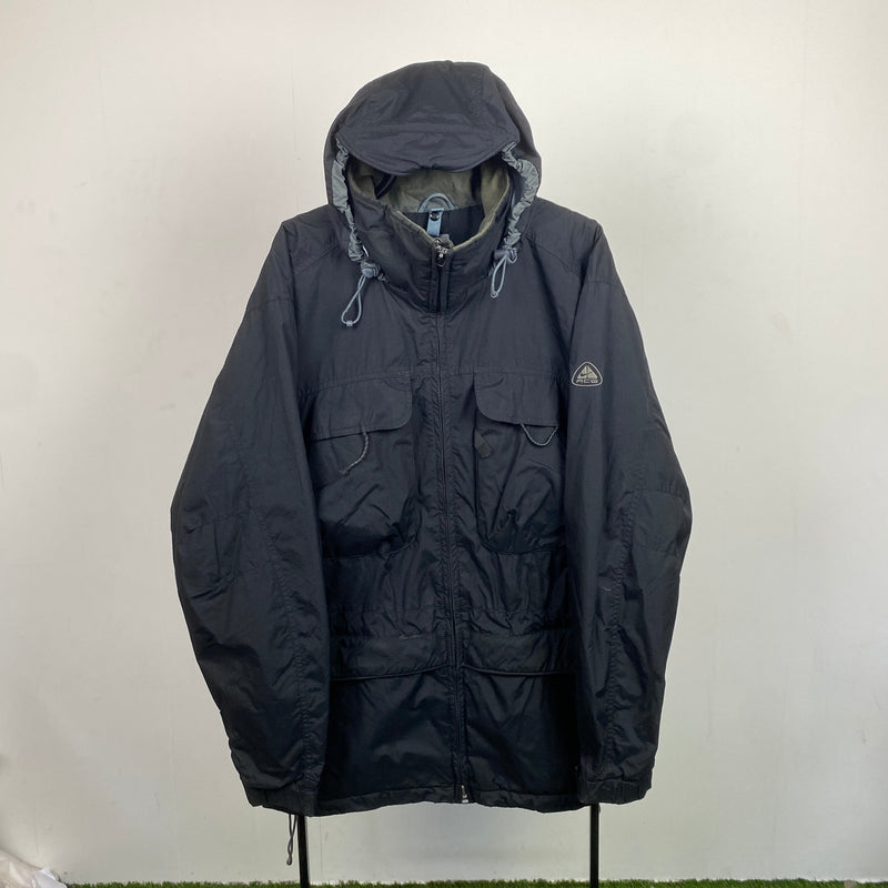 Vintage Nike ACG Storm Fit Coat Jacket Black Large