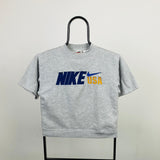 Vintage Nike Sweatshirt Tee Top Grey XS