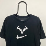 Vintage Nike Dri-Fit Nadal T-Shirt Black Medium