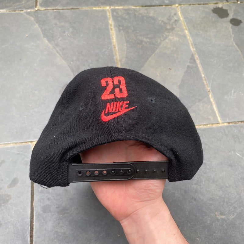 Vintage Nike Air Jordan Hat Black