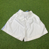 Vintage Nike Italy Football Shorts White Medium