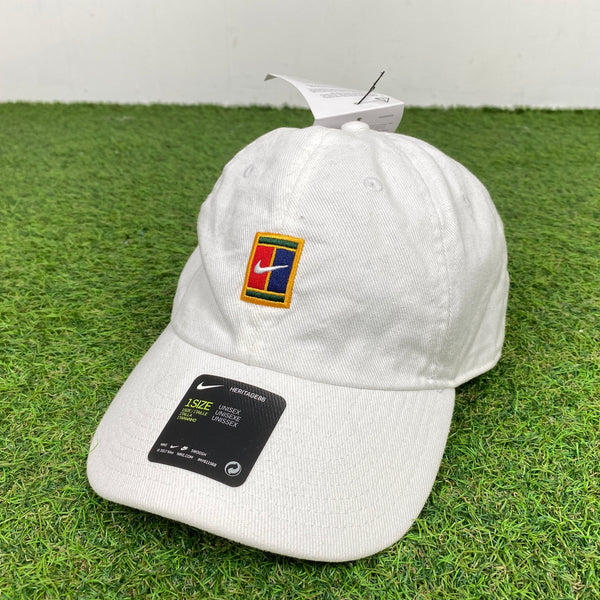 Vintage Nike Challenge Court Hat White