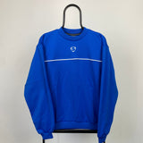 Vintage Nike Football Sweatshirt Blue Small