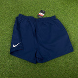 Vintage Nike Shorts Blue Large