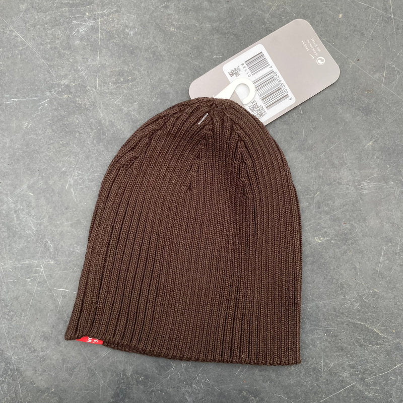 Vintage Nike Beanie Hat Brown