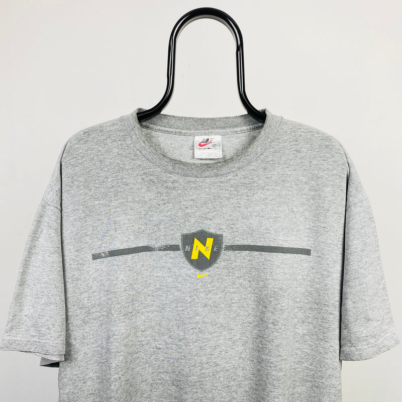 Vintage Nike T-Shirt Grey Large