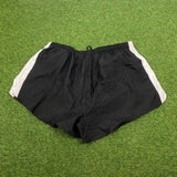 Vintage Nike Nylon Sprinter Shorts Black XL