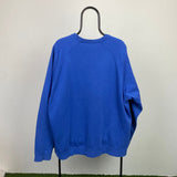 Vintage Nike Sweatshirt Blue XXL