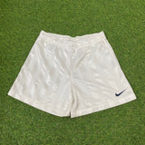 Vintage Nike Nylon Shorts White Xs