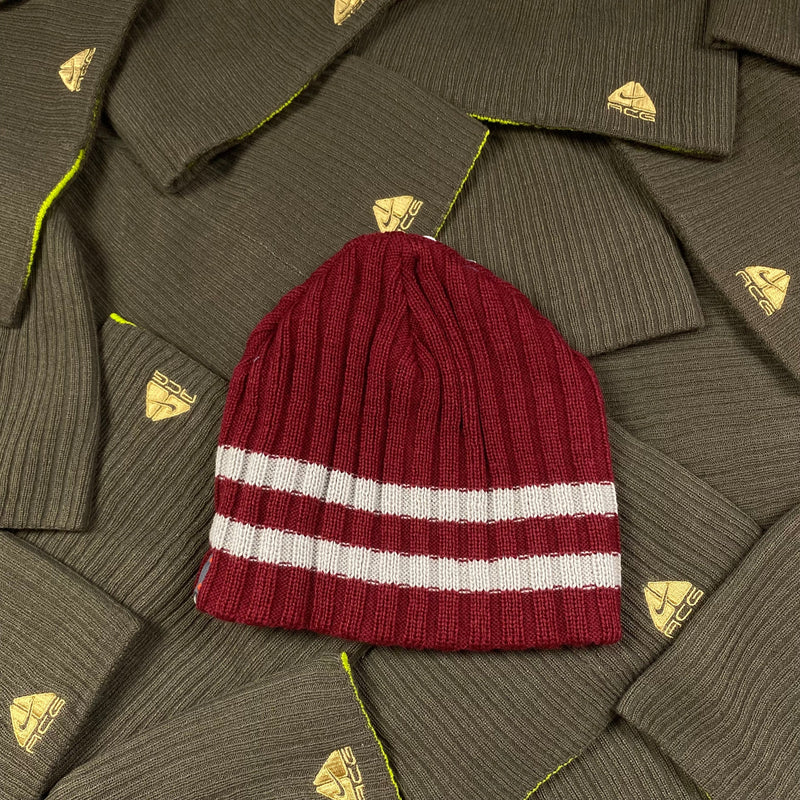 Vintage Nike ACG Beanie Hat Red