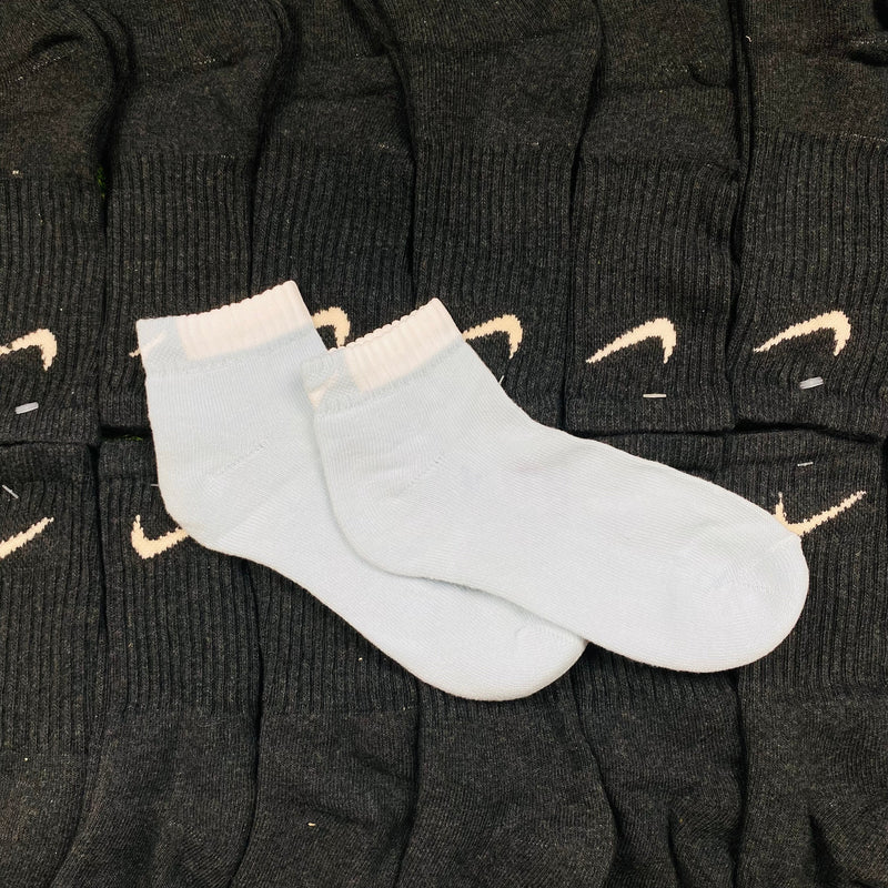 Vintage Nike Socks Baby Blue