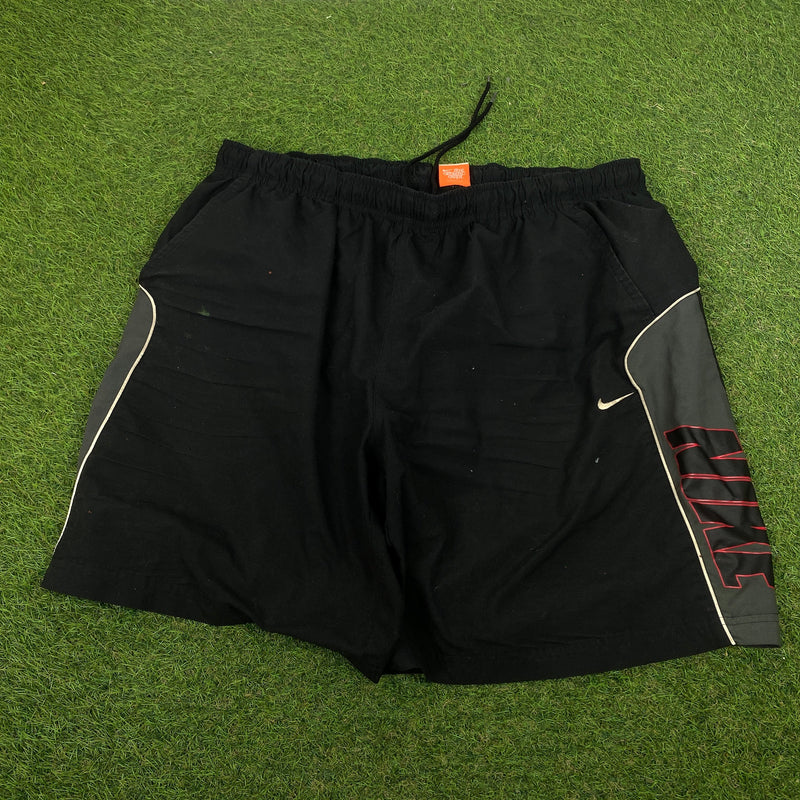 Vintage Nike Shorts Black XXL