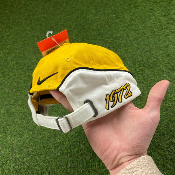 Vintage Nike Cortez Hat Yellow